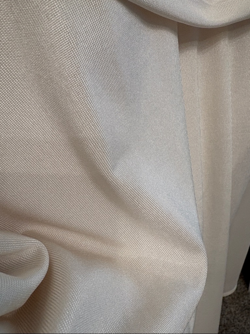 Lauren Ralph Lauren Foil Print Jersey Cocktail Dress Cream - Picture 4 of 10